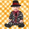 Toddler Scream Ghost Face Party Suit Costume Halloween Jumpsuit Hat Red Shirt Black Tie Outfit